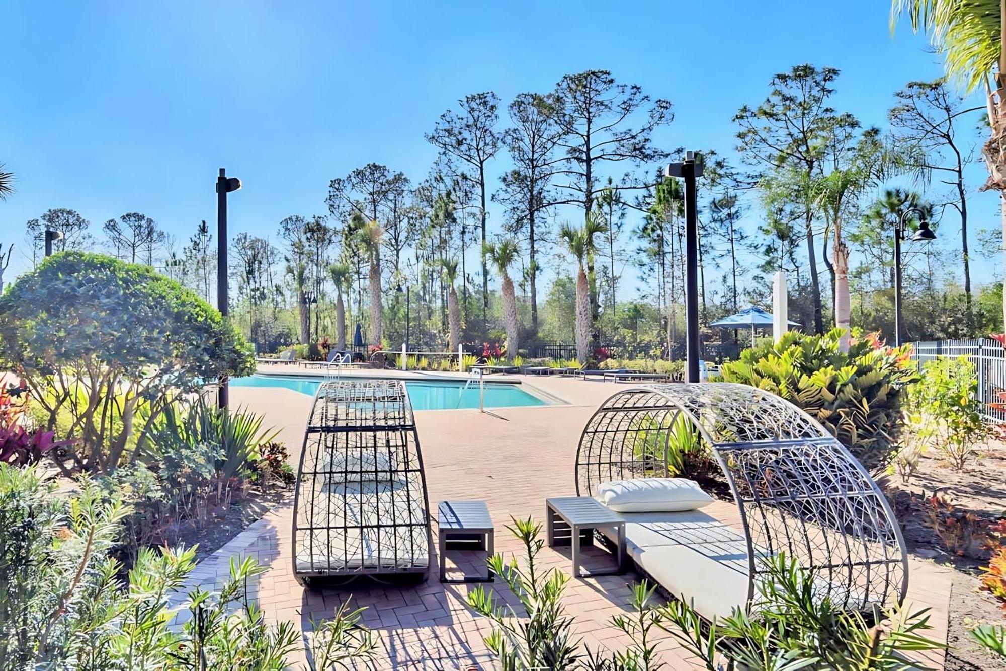 Upscale 3BR Near Disney - Pool&Hot Tub! Orlando Eksteriør billede